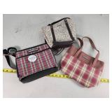 Three Longaberger Purses