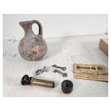 Earthenware Pitcher and Cartridge Loader Set