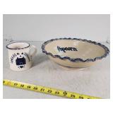 Two Pieces of Three Rivers Pottery