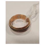 18K Yellow Gold-Plated Ring Band