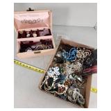 Costume Jewelry Collection with Box