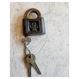Yale Railroad Lock With Keys