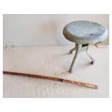 Milking Stool and Gecklers Store Ruler