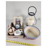 Decor Collection with Croc Bowl