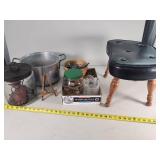 Kitchenware and a Footstool
