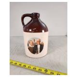Crock Jug with American Gothic Design