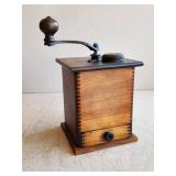 Wood and Metal Coffee Grinder