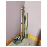 Ball Bats, Glove, and Miscellaneous Items