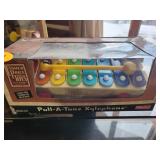 Fisher Price Pull-A-Tune Xylophone in Box