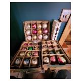 Vintage Glass Tree Ornaments