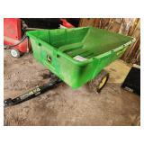 John Deere 17P Tilt Lawn Wagon with Manual