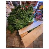Very Large Lot of Artificial Christmas Trees