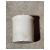 Small Ceramic Crock with Glazed Finish