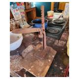 Vintage Bottle Capper with Metal