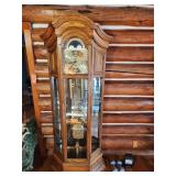 Howard Miller Grandfather Clock and Hutch