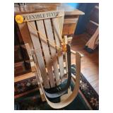 Flexible Flyer Wooden Sled Reproduction