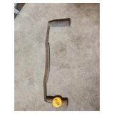 Draw Knife with Wooden Handles