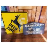 Deer-Themed Decorative Wall Hangings Set