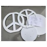 Peace Sign Table Kit with Assembly Instructions