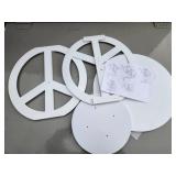 Peace Sign Table Kit with Assembly Instructions
