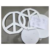 Peace Sign Table Kit with Assembly Instructions