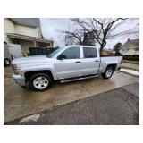 2014 Chevy Silverado Z71 4×4 with 72876 Miles