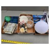 Variety of Home Decor Items Including Porcelain an