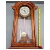Verichron Westminster Chime Wall Clock with Pendul