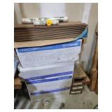 Ceiling Tile, Floor Tile, and Wallpaper Rolls