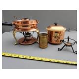 Copper Cookware with Accessories