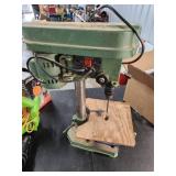 Central Machinery Tabletop Drill Press in Working