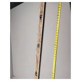 Wooden Level with Metal Edges, 41-Inch Length