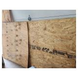 Variety of Oriented Strand Board (OSB) Panels