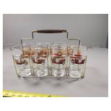 Hazel Atlas Glass Tumblers Featuring 1910 Hudson A