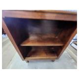 Wooden Shelving Unit with Two Shelves