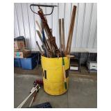 Outdoor Hand Tools with Barrel