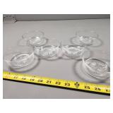Clear Glass Atlas Juicer Cups