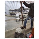 Washtub Bass Gutbucket Instrument with Custom Artw