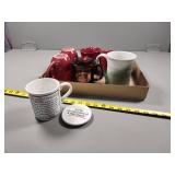 Variety of Decorative and Functional Mugs