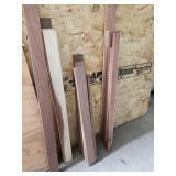 African Mahogany Wood Planks