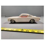 Ford Mustang Toy Car - White with Red Interior