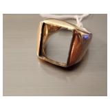 10K Gold Ring With Missing Stone