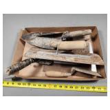 Masonry Tools with Wooden Handles