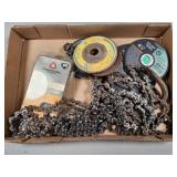 Chainsaw Blades and Grinding Wheels Lot