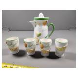Napco Ceramic Good Morning Juice Set with Juicer