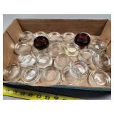 Vintage Glass Furniture Coasters