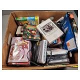 DVD Player with Miscellaneous DVDs and Accessories
