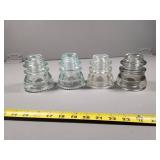Hemingray and Whitall Tatum Glass Insulators