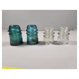 Whitall Tatum and Am Tel Glass Insulators
