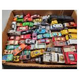 Toy Cars in a Cardboard Box
